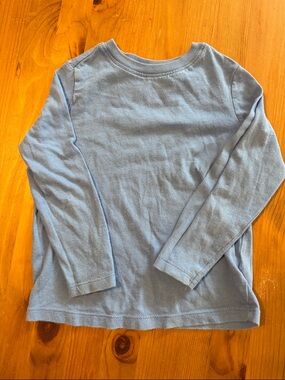 Old Navy Blue Long Sleeve Kids Tee